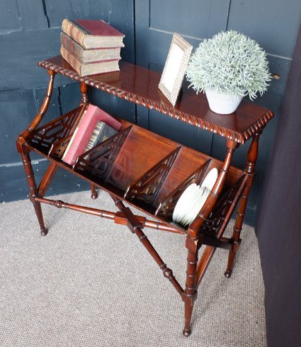 Vintage hay rack mahogany - hay,
