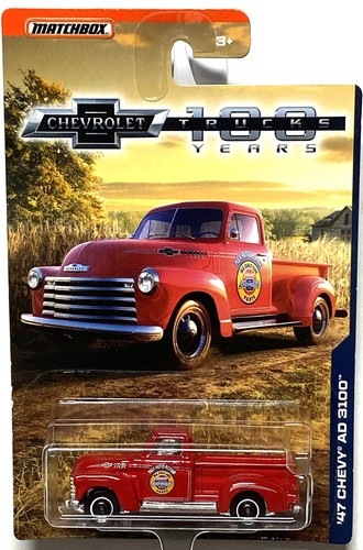 Matchbox chevrolet ad - '47,
