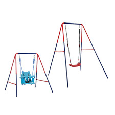 Interesting 2 in 1 baby swing