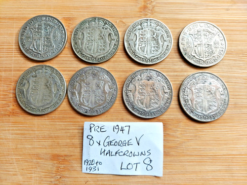 Pre 1947 silver - 8,