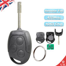 3 Button Remote Key Fob For Ford Fusion Focus Fiesta Transit MK6 Connect 433Mhz