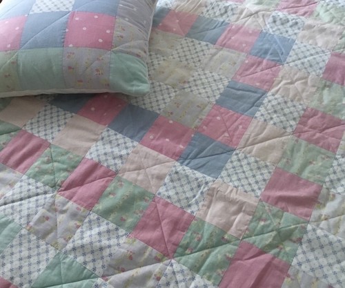 Unique home made quilt - made, and