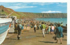 Yorkshire postcard filey beach - postcard-filey,