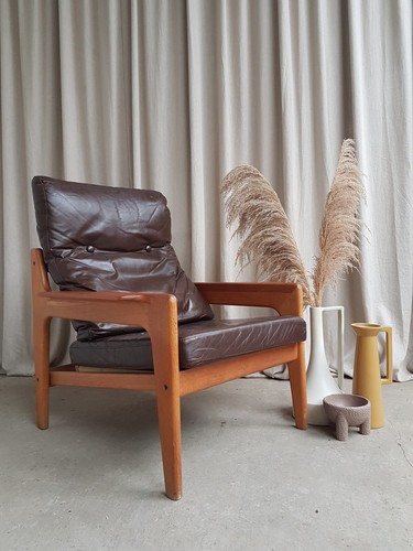 Vtg mid century danish oak - vtg,