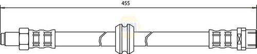 Napa brake hydraulic hose line - napa,