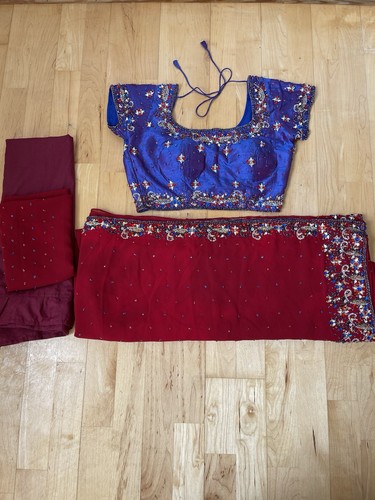 Handmade royal blue maroon - royal,