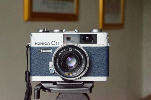 Konica c35 rangefinder - konica,
