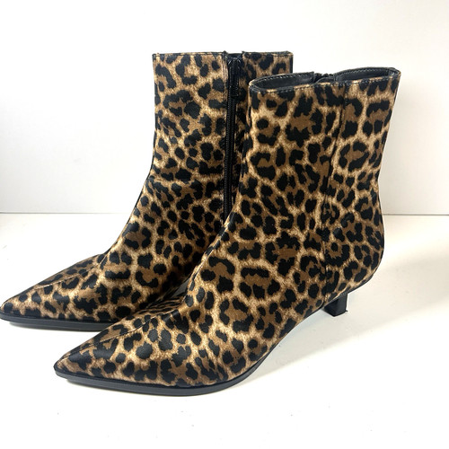 Zara leopard print ankle - leopard,