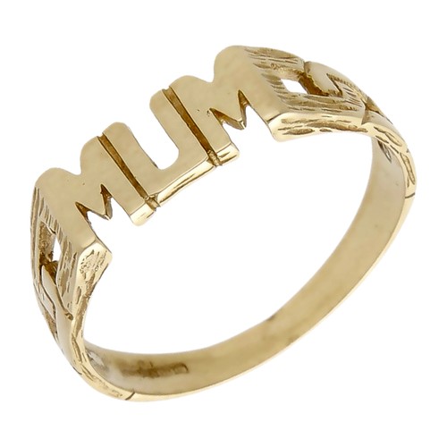 Pre owned 9ct - gold, mum