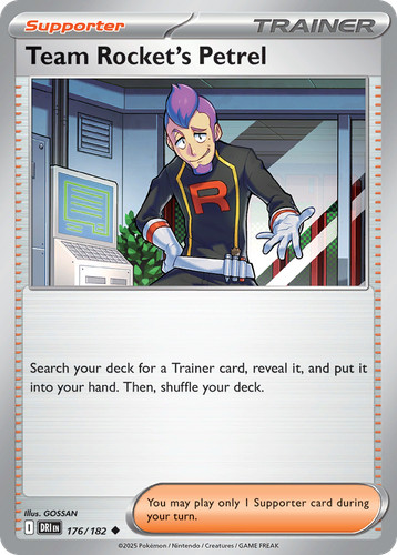 Team rocket petrel - rocket's, 176/182