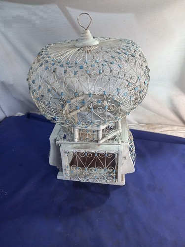 Vintage moroccan wire bird - moroccan,