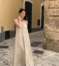 Zara Summer Dress Backless