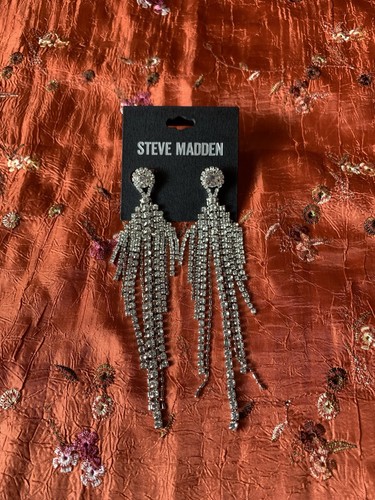 Steve madden silver crystal - silver,