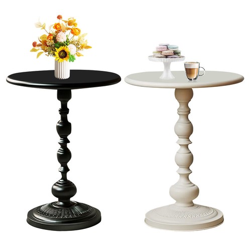 Small round side table - round,