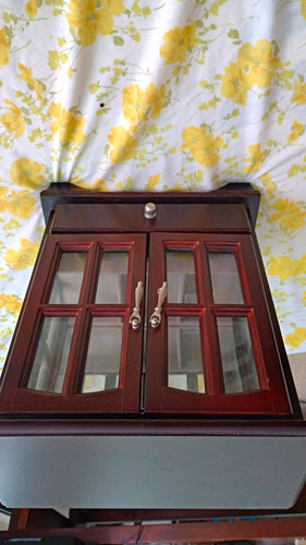 Vintage wooden jewelry - , armoire