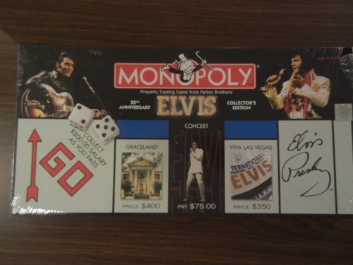Elvis presley monopoly - elvis, game