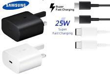 Genuine Samsung Galaxy S20 S23 S24 S21 S21 FE S22+ 25W Super Fast Charger Cable