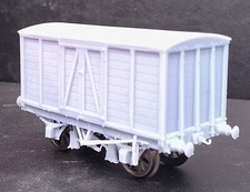 4mm OO Victorian GWR MR LNWR 10T covered van 1880s 15ft over buffer beams