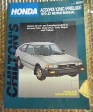 Chilton Repair Manual Honda
