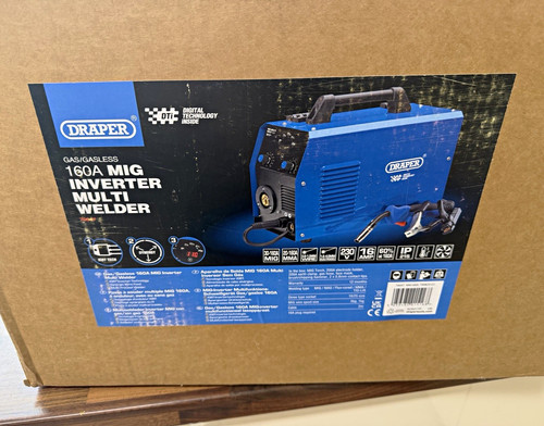 Draper 70047 160a mig inverter - 70047,