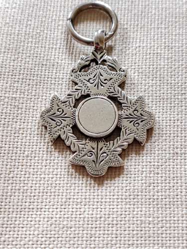Antique fob medal - fob,
