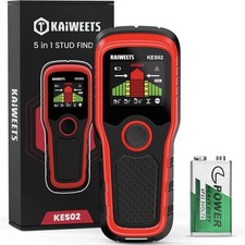 Advanced KAIWEETS 5 in 1 Electronic Stud Finder Wall Scanner Colour LCD Display