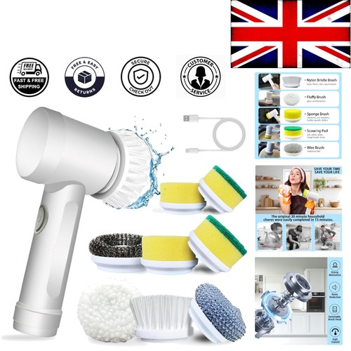 Automatic spin scrubber with - spin,