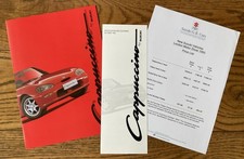 Suzuki Cappuccino 660cc UK Sales Brochure & 1993 Motor Show Price List