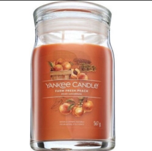 Yankee candle farm fresh - farm, peach