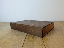 Antique Wooden Dovetail Box