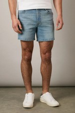 Maine Light Blue Shorts Mens