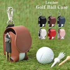 Mini Pocket Leather Golf Ball