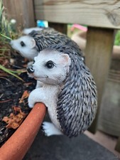 Garden Pot Hedgehog Hanger Gift Outdoor or Indoor Ornament Children Birthday