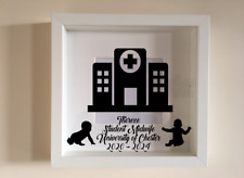 Box Frame Vinyl Decal Sticker Wall art Quote Quote Student Midwife