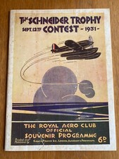 Schneider Trophy Contest Sept