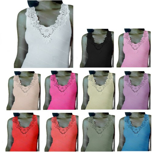 Ladies plain cotton wide strap - plain,