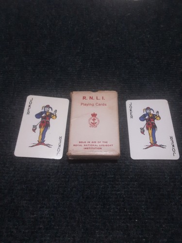 Rnli charity playing cards - playing,