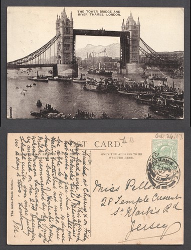 Tower bridge river thames - &,