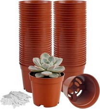 60pcs 7.5cm Small Plant Pots