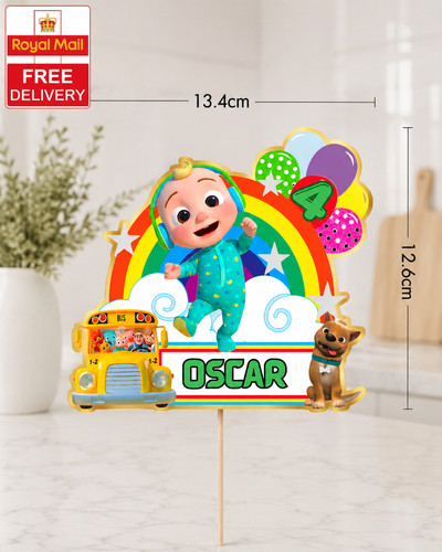 Cocomelon cake topper - cake,