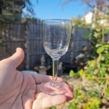 Antique Victorian Port Wine Glass – Hand Blown 19th Century