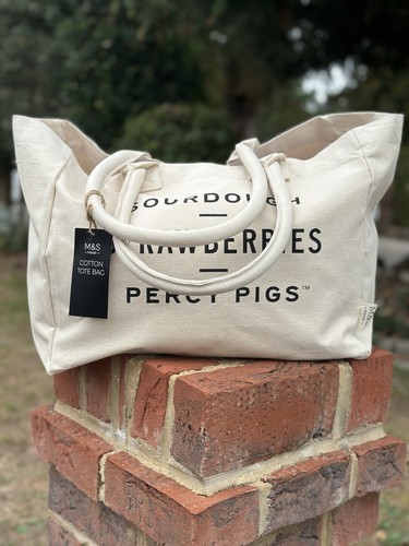 Percy pigs cotton - m&s, tote