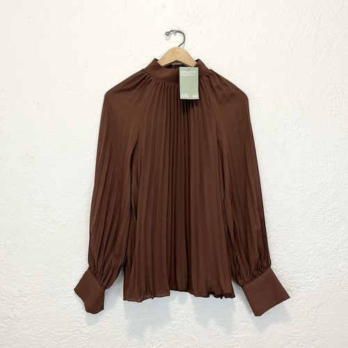 Nwt blouse top pleated - nwt,