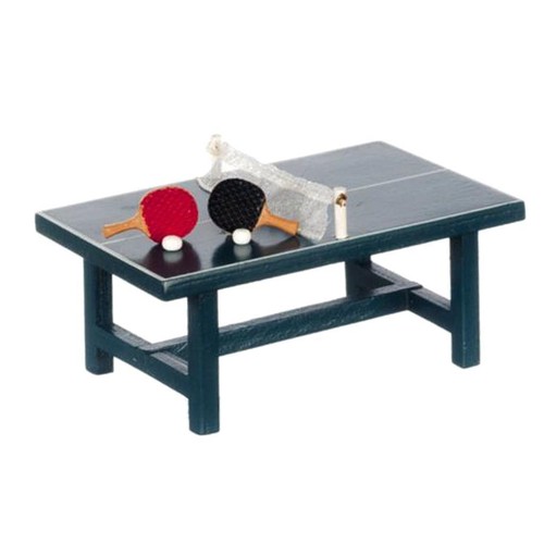 Miniature table tennis game - table,