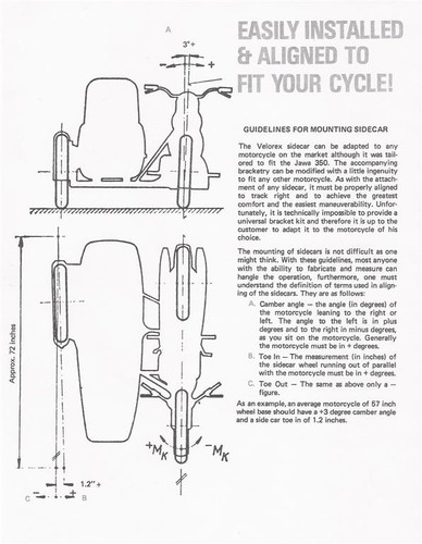 Sidecar mounting instruction