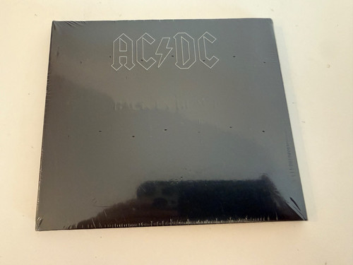 Back black cd album - in,