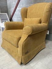 SCS Yellow Wingback Chair