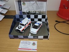 BX198: Corgi Police Ford Sapphire RS Cosworth & Land Rover Defender 110 TP1002