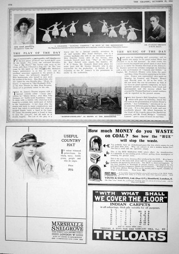 Antique print 1916 - antique,