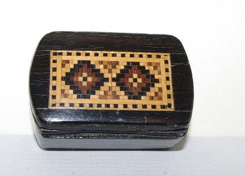 Antique tunbridge ware papier - antique,